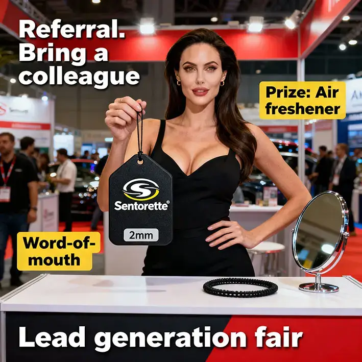 Encourage word of mouth by offering a diffuser for every new contact